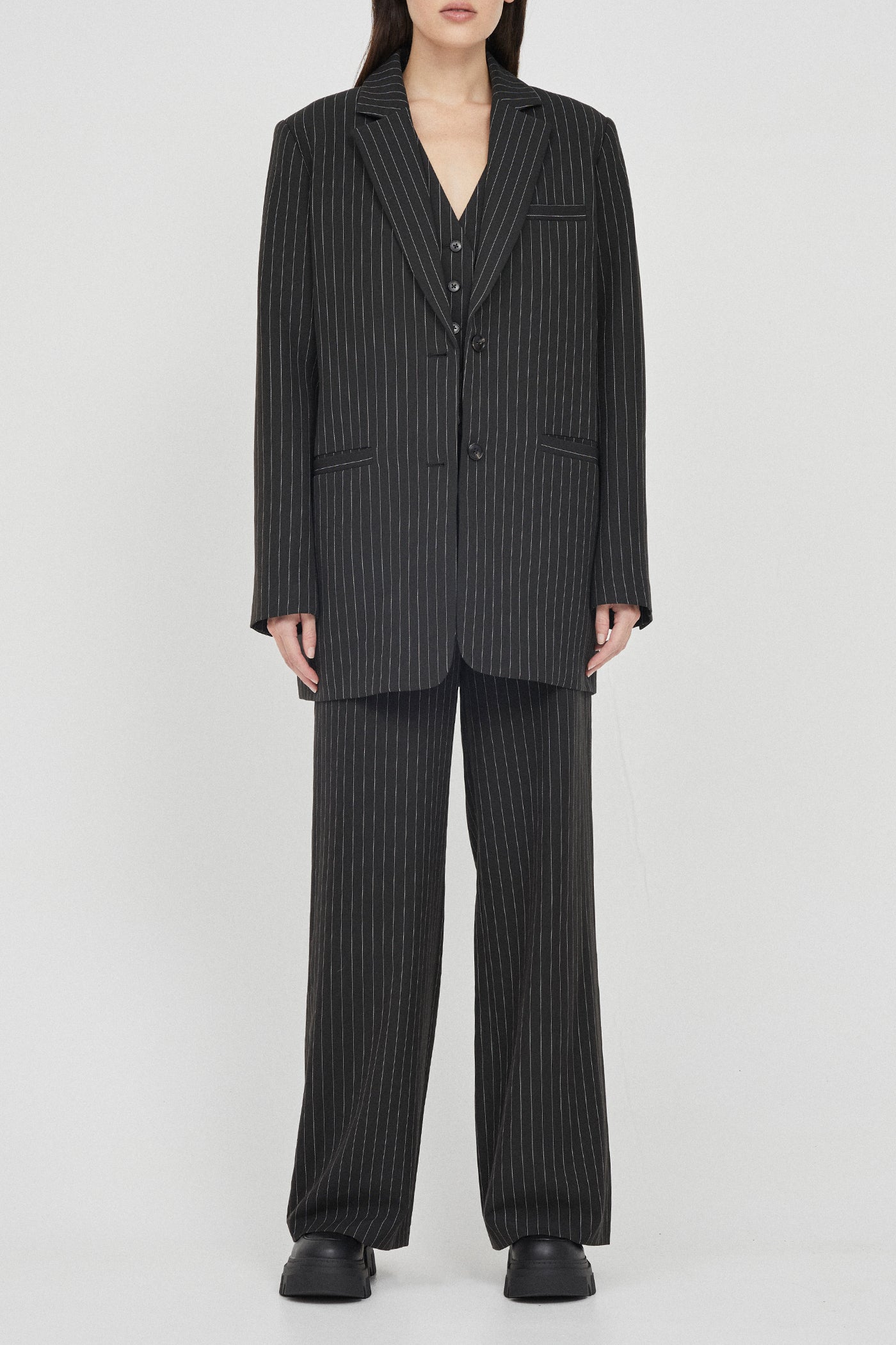 The Pinstripe Blazer