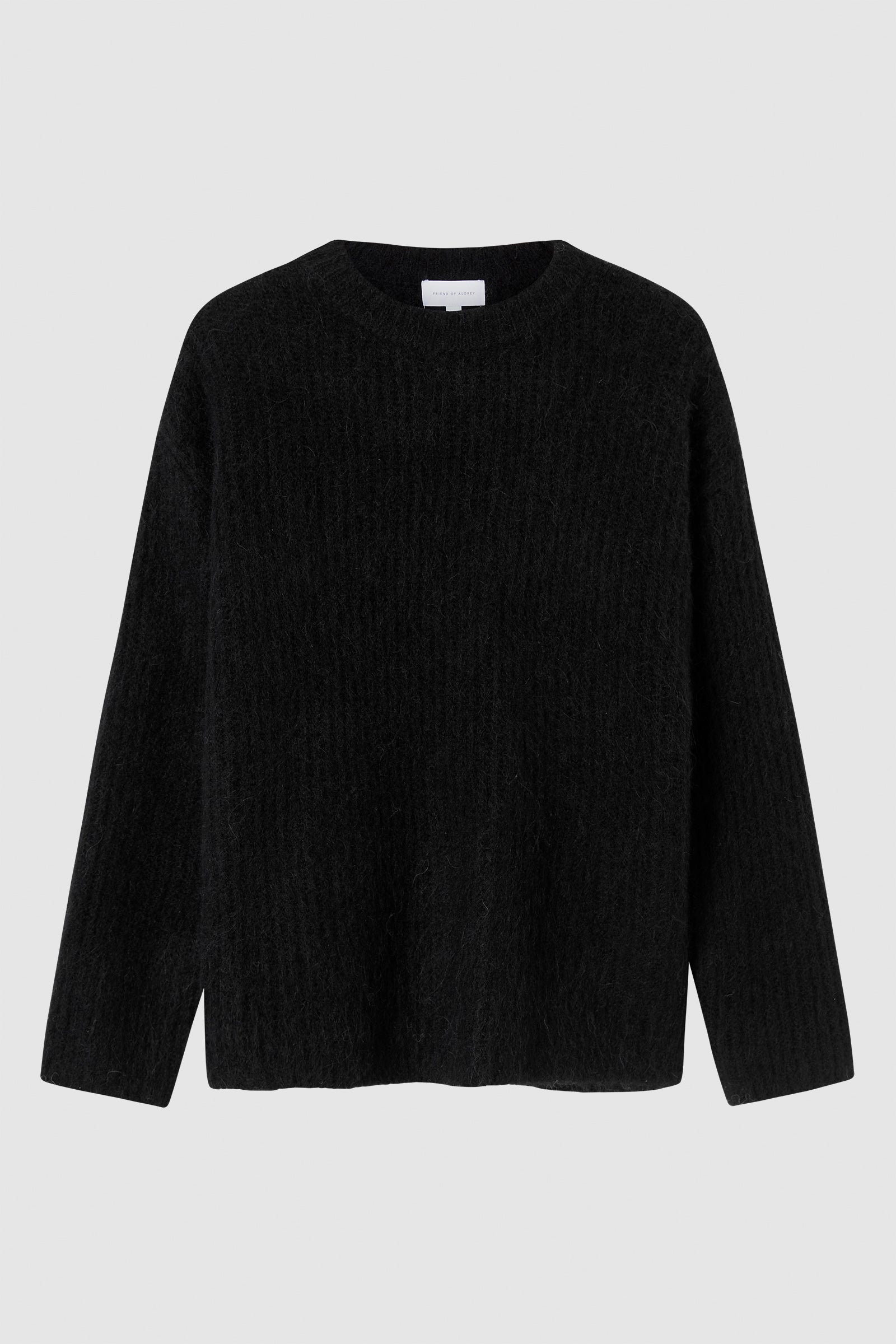 The Wool-Alpaca Crew Neck Knit