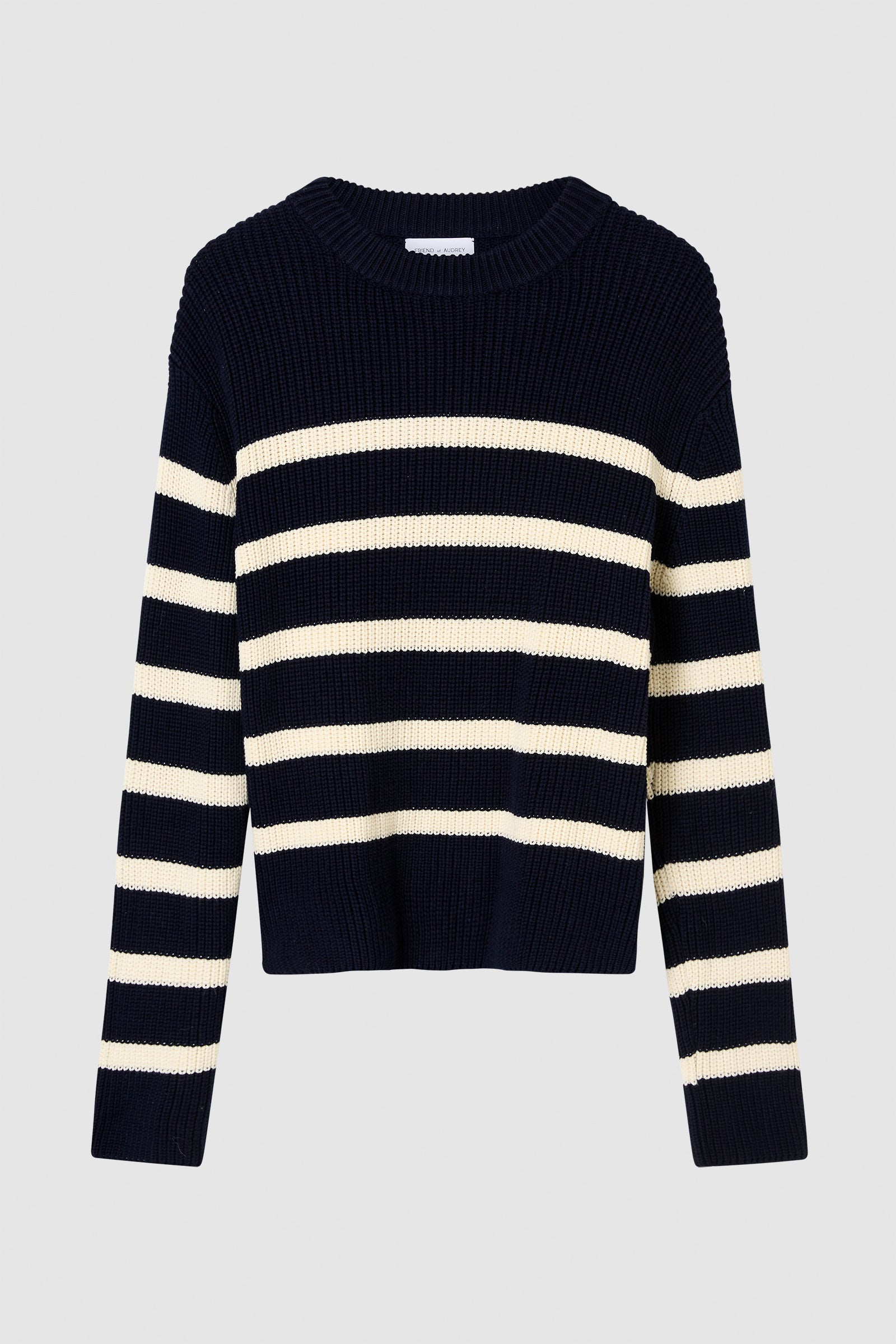 The Cotton Striped Knit