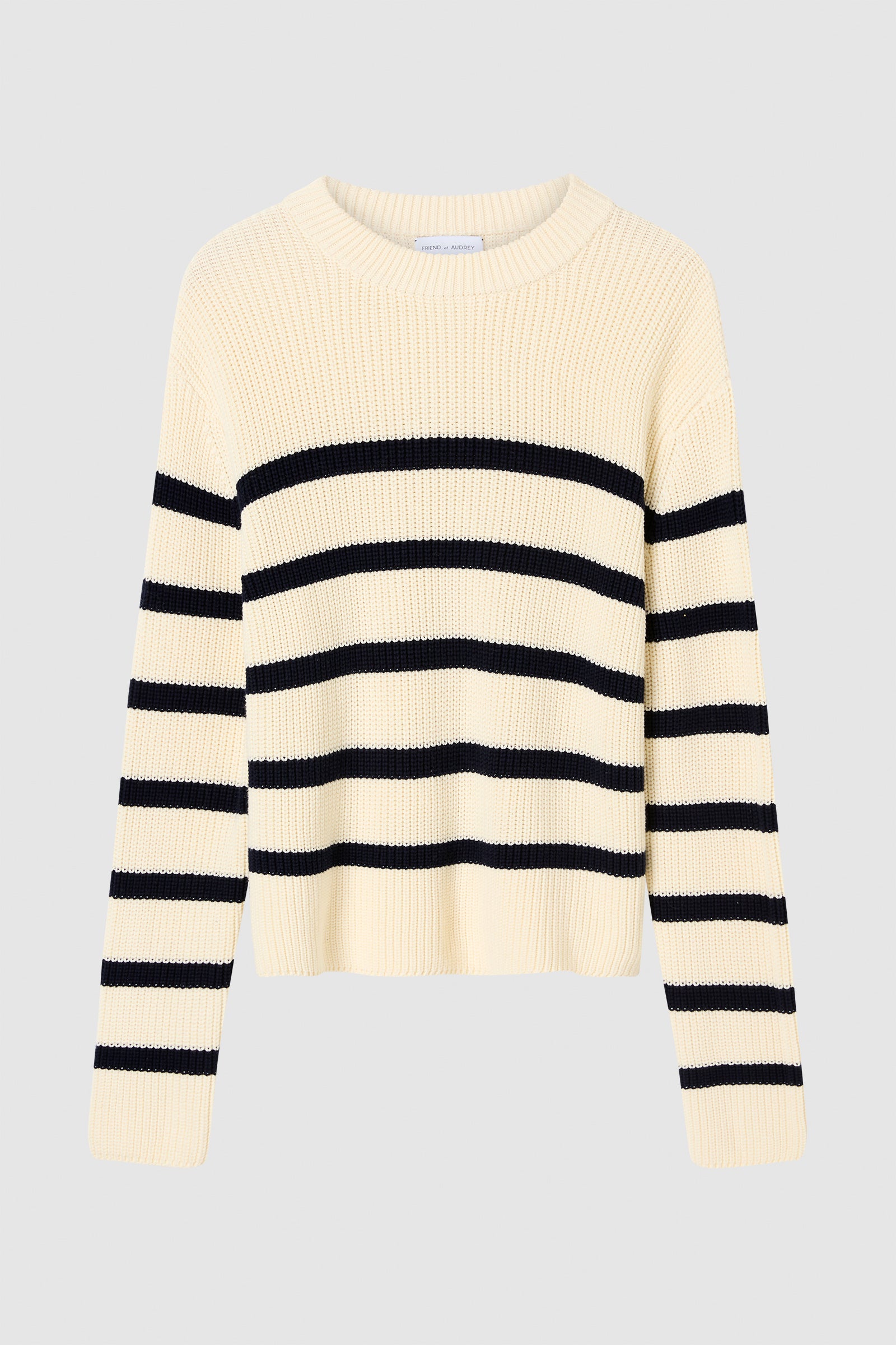 The Cotton Striped Knit