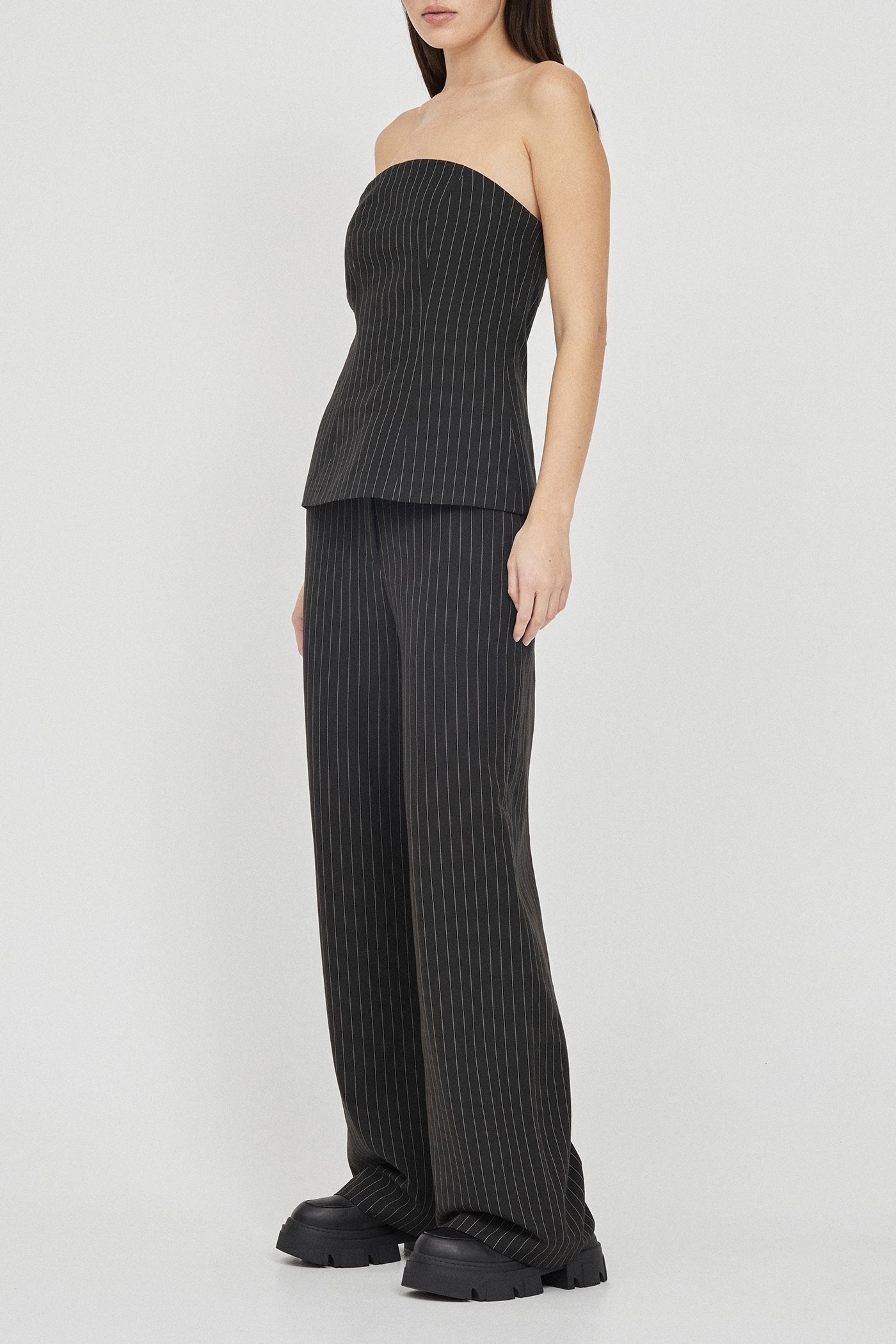 The Pinstripe Top