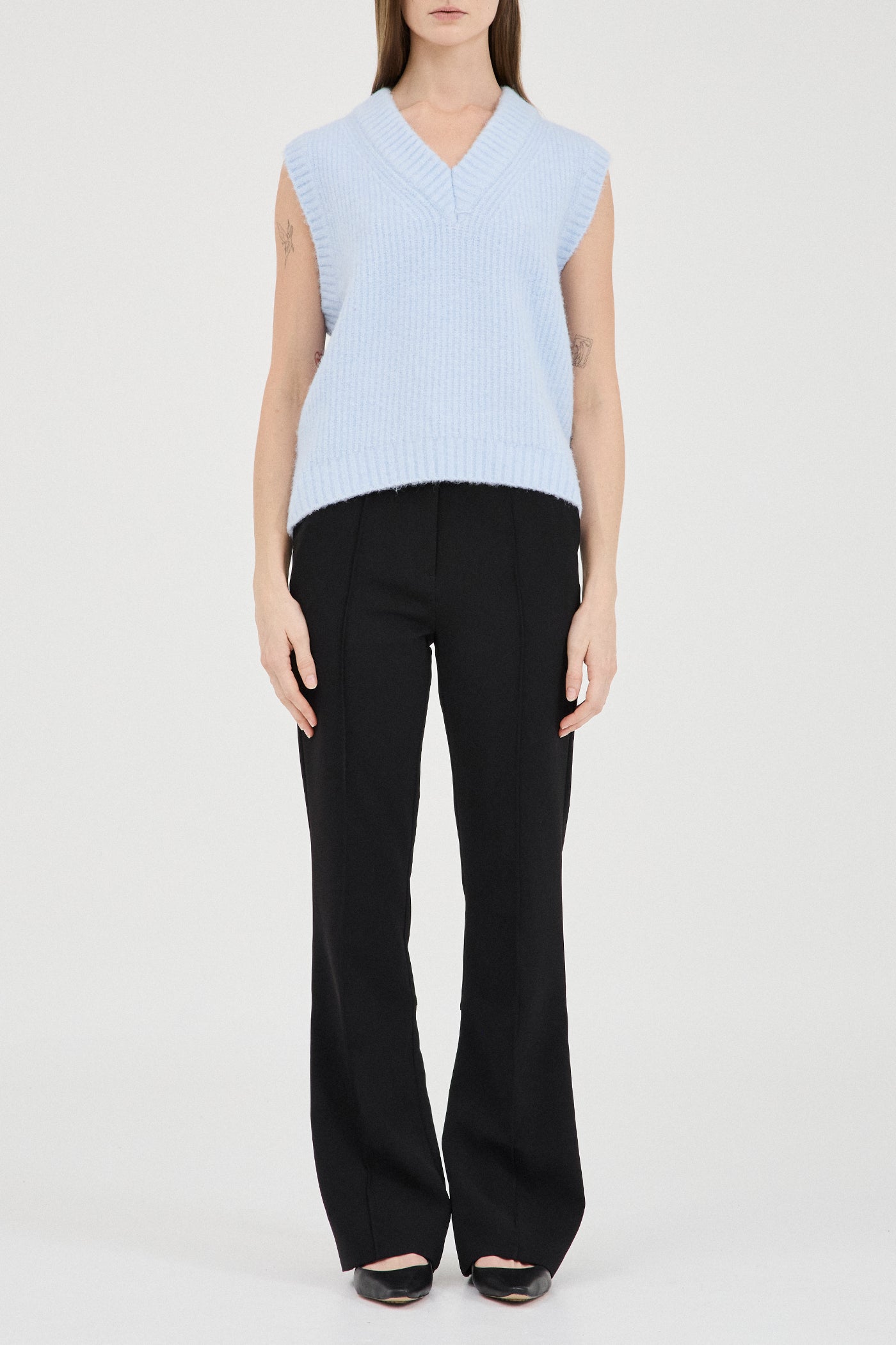 The Fit and Flare Slim Trouser