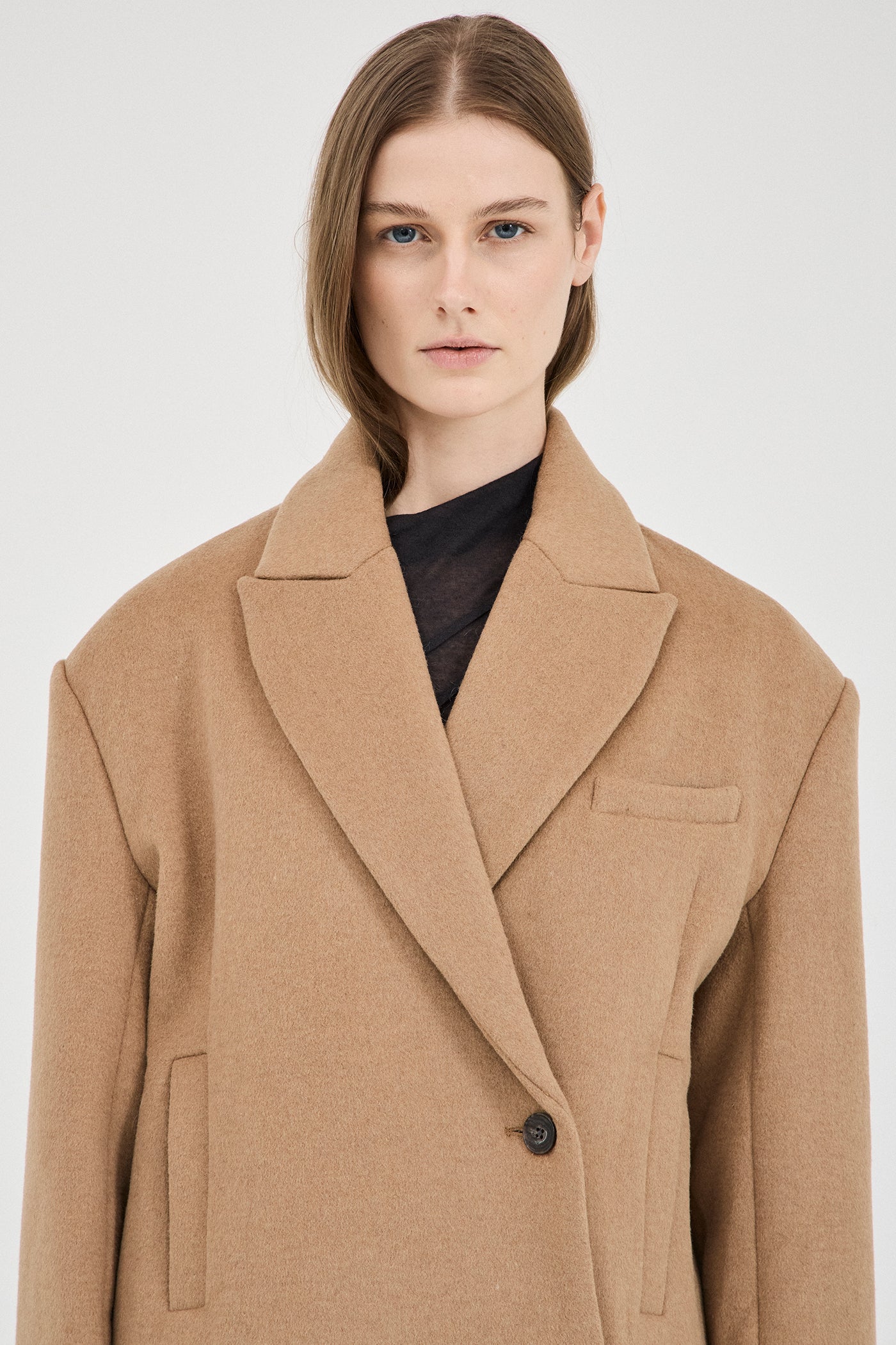 The Cropped Wool Coat