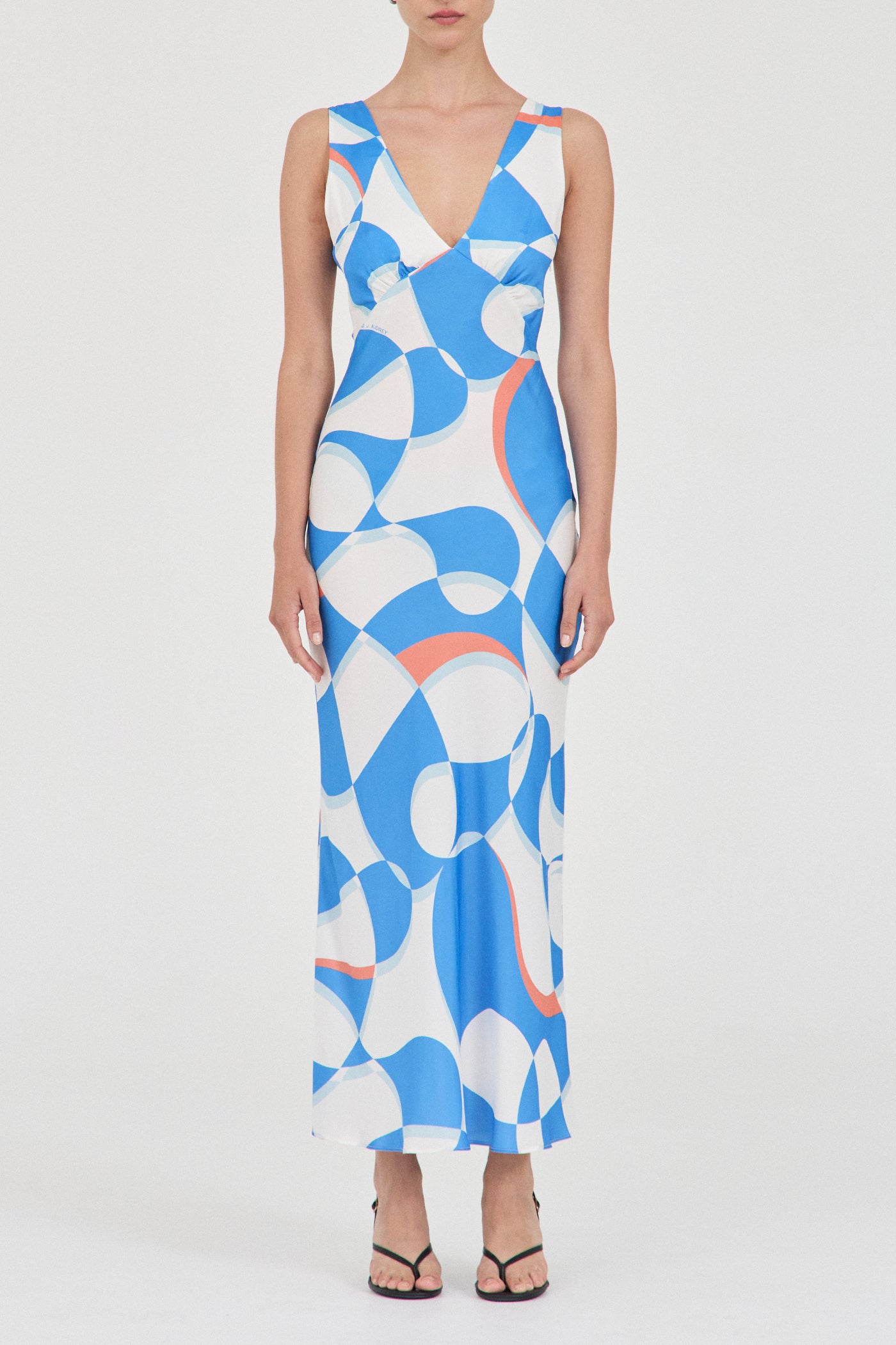 The Cupro Print Dress