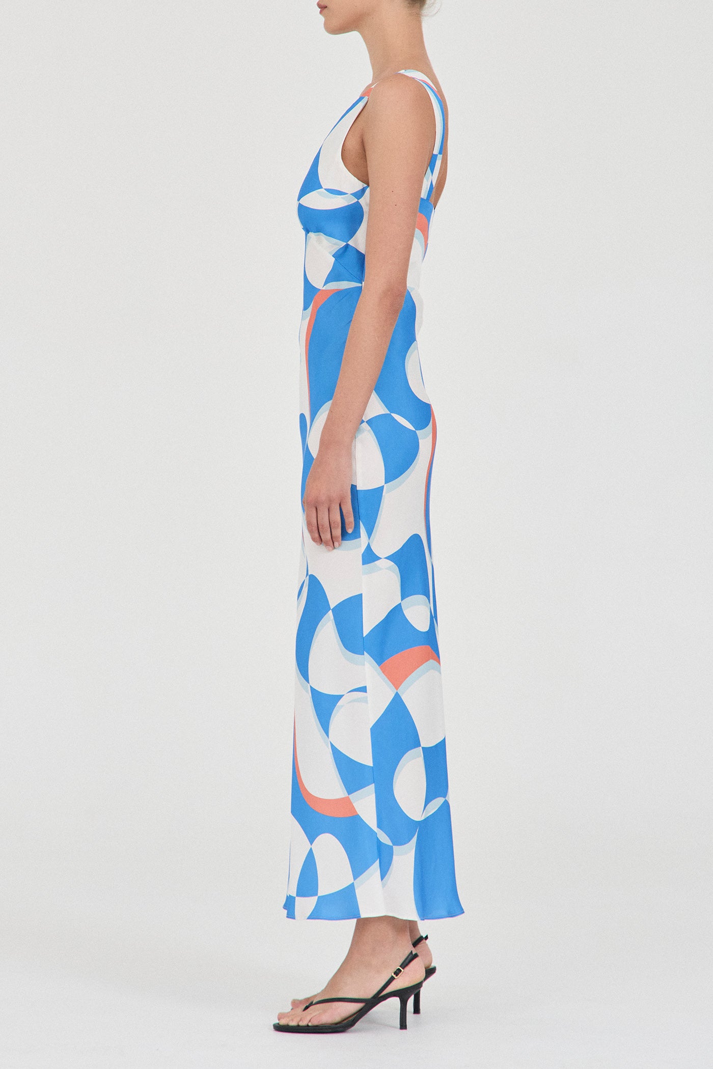 The Cupro Print Dress