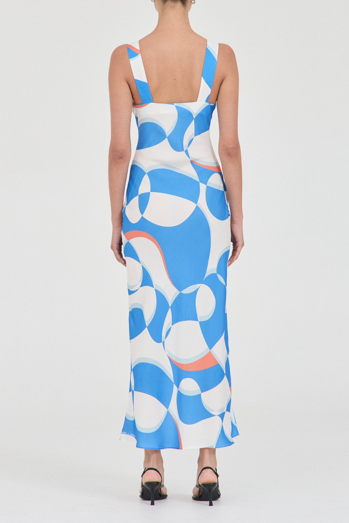 The Cupro Print Dress