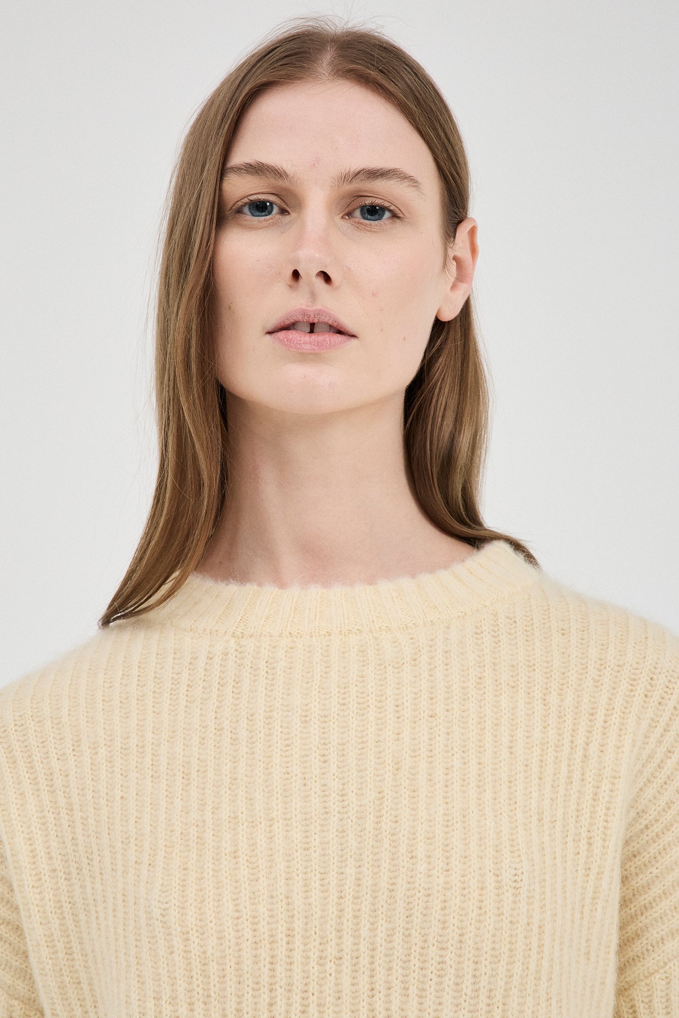 The Fluffy Mohair-Wool Jumper